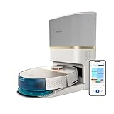 Philips Homerun Serie 7000 Saug-Wischroboter mit Saugstation, 5000 Pa, 360° LiDAR-Navigation, Erkennung Kleiner Hindernisse, 180Min Laufzeit, 185m², App, für Teppiche und Tierhaare, Weiß (XU7100/02)