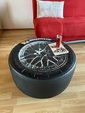 Beistelltisch aus Racing Slick/Rennreifen org. aus der DTM, GT 3, Geschenke für Männer