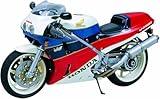 TAMIYA 300014057 - 1:12 Honda VFR 750R 1987 Motorrad, Silber, Mittel