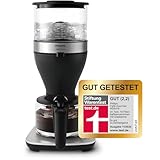 Philips Filterkaffeemaschine – 1.25-Liter-Fassungsvermögen, bis zu 15 Tassen, Boil & Brew, schwarz/silbern (HD5416/60)