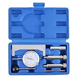 maXpeedingrods 7-teiliges Förderbeginn Einstellwerkzeug Einspritzpumpen Messuhr Diesel-Einspritzpumpen-Timing Statischer Regler-Adapter für Turbodieselmotoren Autoreparatur