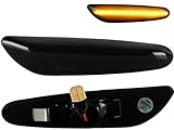Do!LED LED Seitenblinker schwarz smoked mit E-Prüfzeichen kompatibel mit E36 E46 E60 E61 E81 E82 E87 E88 E90 E91 E92 E93 -Artikelbeschreibung beachten