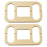 SG Store 2 Paar Bi-Wire-Überbrückungsplatten Kupferstecker Kompatibel mit Bowers Wilkins DM6 DM601 DM602 DM603 CDM-Serie Lautsprechern