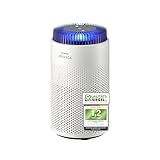 COWAY Luftreiniger Allergiker für Schlafzimmer & kleine Räume, leiser Luftreiniger mit 18,4 dB, CADR 120,1 m³/h, Mood Light, Automatik gegen Pollen, Staub, Tierhaare & Rauch, AIRMEGA 50