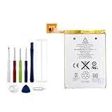 Vvsialeek 616-0619, 616-0621 Ersatz Akku Kompatibel Für iPod Touch 5 (5th Generation) A1421, A1509, 16GB, 32GB, 64GB with Toolkit