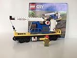 Lego City Eisenbahn Waggon mit Kran, Kranwagen (aus 60198)