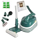 Vorwerk Tiger VT 260 mit Elektrobürste EB 360. Der Staubsauger ist für Allergiker geeignet (Generalüberholt)