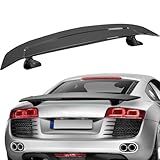VEVOR GT Wing Autospoiler, 46,3 Zoll Universalspoiler, Kompatibel mit den meisten Limousinen und Coupés, Hochfestes ABS-Material, Auto Heckspoilerflügel, Racing Spoiler BGW/JDM Drift Glänzend Schwarz