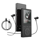 64GB MP3 Player with Bluetooth 5.3, Music Player with HiFi Sound for Sports Runners, 2.4" Screen MP3 Player Built in HD Speaker Voice Recorder E-Book, Expanded Up to 128GB, Earphone Included