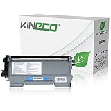 Kineco Toner kompatibel für Brother TN2010 TN-2010 für Brother DCP-7055 W, DCP-7057, HL-2130 R, HL-2132 R, HL-2135 W, Schwarz 3.000 Seiten