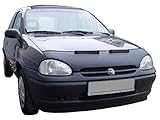 AB-00130 Auto BRA kompatibel mit Opel Corsa B Bj. 1993-2000 Haubenbra Steinschlagschutz Tuning Bonnet Bra