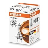 Osram Original Line 64210L, H7, Longlife, Halogen-Scheinwerferlampe, 64210L, 12V, 1.500lm, 1er Faltschachtel