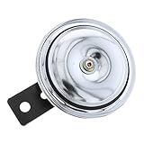 Hupe 6V Chrom für Simson Jawa MZ Romet Bobber Cafe Racer Cruiser 90 mm 105db