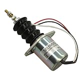 12V Kraftstoffabsperrmagnet AM103337 AM124379 für Joh n Deer e Traktoren 415 425 445 455 Lader 544G 624G 644G Frontmäher F915 F925 F935