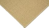 Sisalteppich umkettelt Natur 100% Sisal gekettelt - Verschiedene Größen (100 x 200 cm)