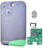 ANGOFIZ Elektronischer Schlüssel für komplette Karte zum Programmieren, kompatibel mit Renault Laguna 2 Espace 4 Vel Satis, Fernbedienung getestet