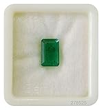 Bhairaw Gems 4.25 Ratti I Astrologischer Wert Smaragd/Panna I Natürlicher zertifizierter kolumbianischer Stein I Lose Edelstein AAA+ Qualität, Kristall, Smaragd, Kristall, Smaragd