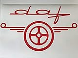 myrockshirt DAFAufkleber Schriftzug mit Logo LKW Truck 25cm Aufkleber,Sticker,Decal,Autoaufkleber,UV&Waschanlagenfest,Profi-Qualität