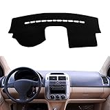 BENME Armaturenbrett Abdeckung FüR VW Polo Mk4 2002~2008 9N 9N3 Antirutschmatte Armaturenbrettabdeckung Pad Sunshade Dashmat Teppich AutozubehöR 2003 2007 2008