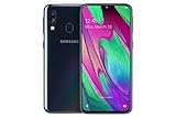 Samsung Galaxy A40 Smartphone (15.0cm (5.9 Zoll) 64GB interner Speicher, 4GB RAM, Dual SIM, schwarz) - Deutsche Version