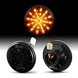 Recambo LED Seitenblinker mit E-Zulassung | Plug & Play | CanBus - Fehlerfrei | SMD Blinker kompatibel für Mazda MX-5 | Typ NA/NB | BJ 1989-2005 | SMOKE