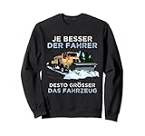 Schneepflug Spruch Winterdienst Schneeräumgerät Schneepflug Sweatshirt