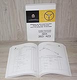 IHC MC CORMICK Ersatzteilliste Ersatzteilkatalog Traktor 323 353 423