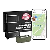 Tractive Smarter Hunde GPS Tracker | Bundle mit Cover | Modell 2025 | Live-GPS-Ortung | Weglaufalarm & Gesundheitswarnungen | Beobachtung der Vitalwerte | Empfohlen von Martin Rütter (Schwarz)
