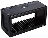 Hama CD Regal für 20 CDs (CD Aufbewahrung zum Aufhängen oder Stellen, platzsparend, kleiner CD Ständer, horizontal und vertikal erweiterbar, für Büro oder Kinderzimmer) schwarz