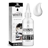 Epoxidharz Farbe Weiß Harz Farbpaste - 100ml Konzentrierte Weiße Epoxy Resin Pigment Paste für Harz Ozean Wellen, Zellen, Schnürung - Weiß UV Harz Farben Pigmentpaste für Epoxid Kunstharz, Malerei