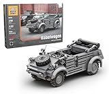 Buildarmy WW2 Deutscher Kubelwagen Auto Modell Brick Baustein 178pcs