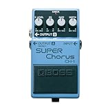 BOSS CH-1 SUPER Chorus | Kompakter Effektpedal-Klassiker | Kristallklarer Sound für Gitarre & Keyboard | Vielseitige Klanggestaltung | Mono- & Stereoanschlüsse | Einfache Bedienung