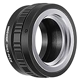 Neewer Objektivadapter für M42-Objektiv auf Sony NEX E-Mount Kamera, passend für Sony A7 A7S / A7SII A7R / A7RII A7II A3000 A6000 A6300 NEX-3 NEX-3C NEX-5 NEX-5C NEX-5N NEX-5R NEX-6 NEX-7 NEX-VG10/20