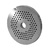 Wolfcut INOX Fleischwolfscheibe Gr. 5-2,0 mm Bohrung – Ersatz für/kompatibel mit Allen gängigen Fleischwolf Marken Größe 5 – z. B. Bosch MUM4/MUM5 - Alexanderwerk 5 – Jupiter 476 100 UVM.