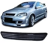 Sport Kühlergrill ohne Emblem Schwarz passend für Opel Astra G 97-04