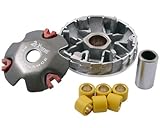 2EXTREME RACING Tuning Variomatik für 50ccm China 4-Takt Motorroller GY6 139QMB/QMA – kompatibel u. a. mit Baotian, Rex, Benzhou, Keeway, CPI, Explorer, Flex-Tech, Yiying