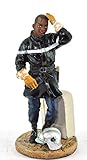 Del Prado Sammelfigur Feuerwehrmann Firefighter Figur Abidjan 1999 1:32 ca. 7 cm Metall