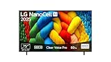 LG 75NANO80A6B TV 75 Zoll (190 cm) 4K NanoCell AI TV (α7 Gen8 4K AI Prozessor, webOS 25, 60Hz) [Modelljahr 2025]