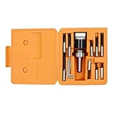 Bohrkopfsatz, Fräsmaschinenzubehör, Werkzeugsatz für Fräsumform- und Bohrmaschinen, Ausdrehkopf MK2 M10 / 50 mm mit Bohrstangen Fräsmaschine Bohrkopf + Koffer