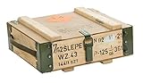 Kistenkolli Altes Land Munitionskiste 7.62 Slepe Aufbewahrungskiste Maße ca 40x35x15cm Militärkiste Munitionsbox Holzkiste Holzbox Weinkiste Apfelkiste Shabby Vintage
