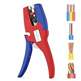 Doplop Abisolierzange Automatisch Kabelabisolierer Kabelabisolierer für Elektroinstallation, KFZ & Elektronik [AWG 32-7/0.03-16mm²]