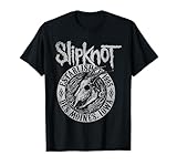 Slipknot Damen Iowa Totenkopf 1995 T-Shirt, Schwarz, S, Klassische Passform, Kurzarm, Crew-Ausschnitt, Small
