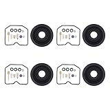 Vergaser Reparatur Satz Motorrad Umbausatz Vergaser Überholung mit Membran Düsennadel Hauptdüse Schwimmer Schwimmerkammer Dichtung Nadelventil Werkzeuge für Suzuki GSF 600 Bandit GSF600S 1995-2004