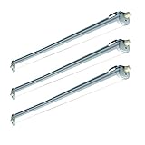 3er Set LED Wannen Leuchten Feucht Nass Raum Hallen Beleuchtung 6000K Garagen Werkstatt Decken Lampen L 120 cm