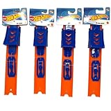 Hot Wheels Ramp Track Builder Parts 4 gerade 25,4 cm lang + 4 Anschlüsse, (HFG86)