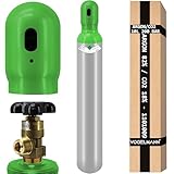 Gasflasche 10 Liter 200 bar Mischgas Argon 82% CO2 18% Schutzgas für MIG/MAG Schweißarbeiten, Hochwertiges Schweißgas, Wiederbefüllbare Flasche, Ideal für professionelle Schweißanwendungen