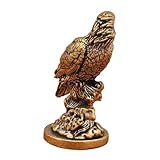 BESPORTBLE Vintage Messing Adler Figur Miniatur Skulptur Schreibtisch Dekoration Retro Handgefertigt Historische Eleganz Geschenkidee
