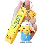 EPRHY Cartoon-Schlüsselanhänger, 3D-Stil, niedlicher Anime-Schlüsselanhänger, Handytasche, Anhänger, Dekoration, Accessoire, Geschenk für Damen, Herren, Mädchen, Jungen