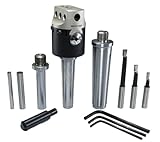 Ausdrehkopfsatz, 38mm Außendurchmesser, mit verschiedenen Aufnahmen und Meißeln