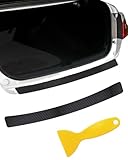 MAXIAOMA Ladekantenschutz für BMW Z4 (G29) 2019-2024+, Schwellerschutz für den Kofferraum Selbstklebender Kohlefaser Aufkleber optimaler Schutz für die Stoßstange,90cm